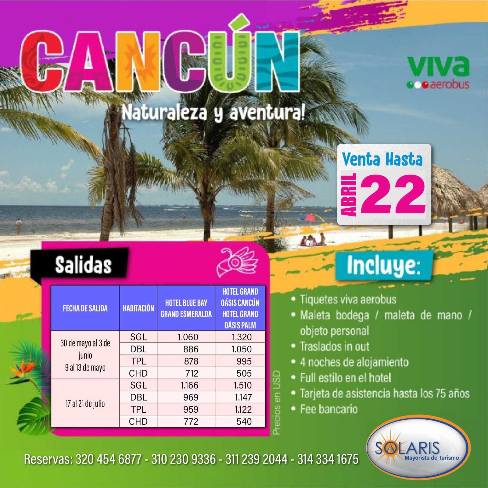 Cancún - México - abril 2024