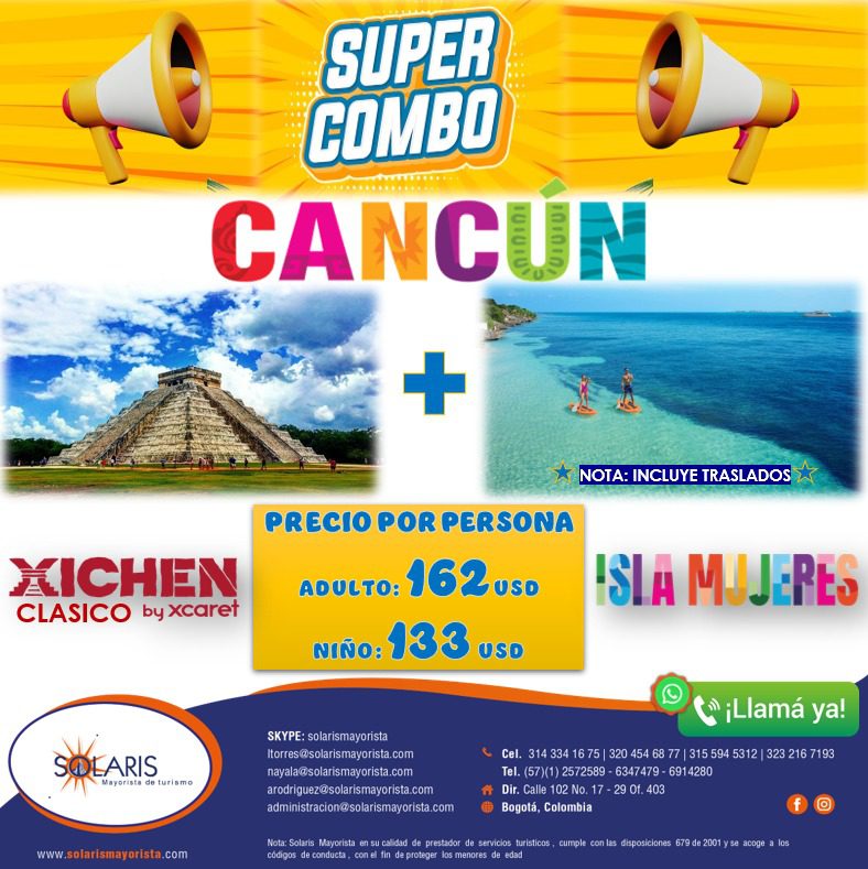 Cancún+Xichen+Isla Mujeres-2024