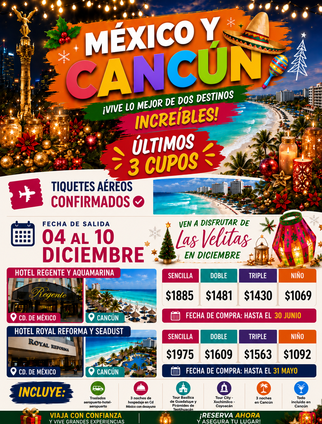 MEXICO Y CANCUN VELITS