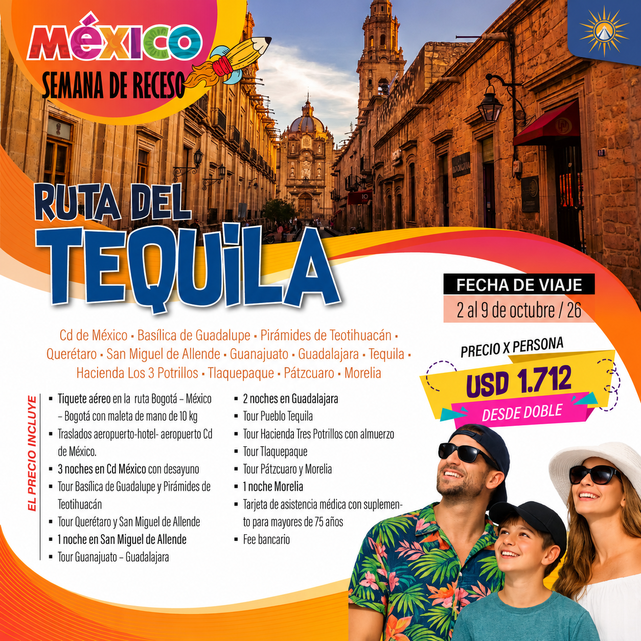 RUTA DEL TEQUILA RECESO
